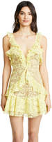 Thumbnail for your product : For Love & Lemons Tati Lace Ruffle Dress