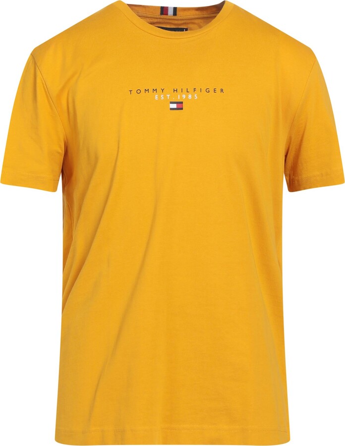 Tommy jeans yellow shirt Clearance