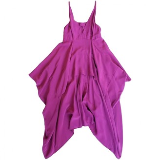 Balenciaga pink Silk Dresses - ShopStyle