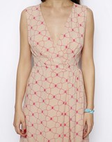 Thumbnail for your product : Max C London Wrap Front Dress in Bow Print