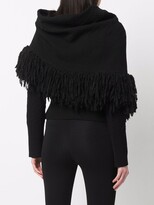 Thumbnail for your product : John Galliano Pre-Owned 1990s Asymmetric Knitted Jacket