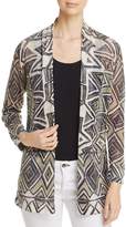 Thumbnail for your product : Nic+Zoe Mountain Dreams Waffle Knit Cardigan