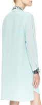 Thumbnail for your product : 3.1 Phillip Lim Double-Layered Sequin-Trim Shirtdress