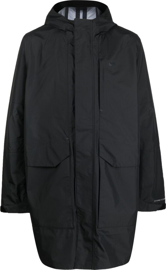 mens nike long coat
