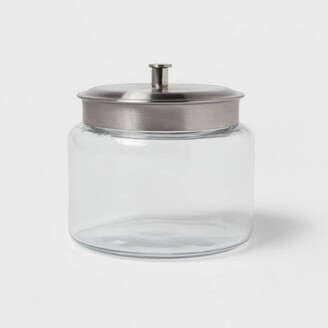 Threshold 64oz Glass Jar with Metal Lid