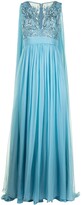 Thumbnail for your product : ZUHAIR MURAD Embellished Bodice Flyaway Gown