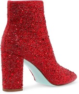 Thumbnail for your product : Betsey Johnson Cady Crystal Pavé Bootie