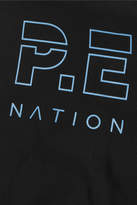 Thumbnail for your product : P.E Nation Figure Four Mesh-trimmed Stretch Sports Bra - Black