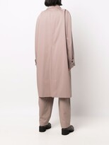 Thumbnail for your product : Lemaire Single-Breasted Cotton Trench Coat