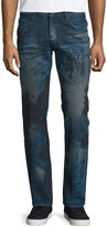 Thumbnail for your product : PRPS Barracuda Dirty-Wash Denim Jeans, Blue