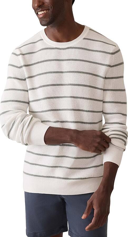 Faherty Sunwashed Regular Fit Crewneck Sweater