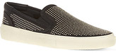 Thumbnail for your product : Saint Laurent Skate slip-on sneakers in studded canvas