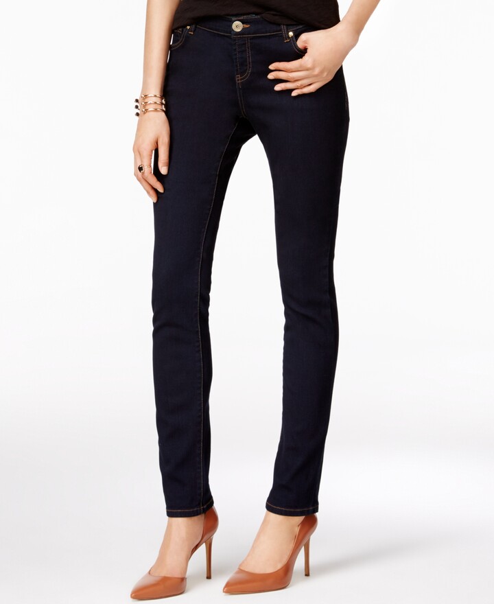 INC International Concepts Petite Mid Rise Skinny Jeans, Created for Macy's  - ShopStyle