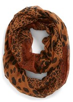 Thumbnail for your product : BP Mixed Leopard Print Infinity Scarf (Juniors) (Online Only)