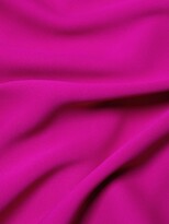 Thumbnail for your product : Amsale Draped Crepe Midi Dress