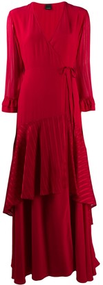 pinko red dress