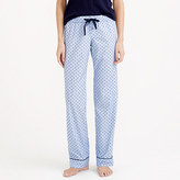 Thumbnail for your product : J.Crew End-on-end pajama pant in swiss-dot