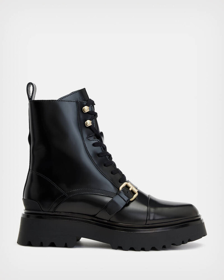 AllSaints Ana Heeled Boot - ShopStyle