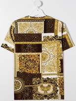 Thumbnail for your product : Versace Children Barocco-print T-shirt