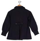 Thumbnail for your product : Little Marc Jacobs Girls' Collared Double-Breasted Coat