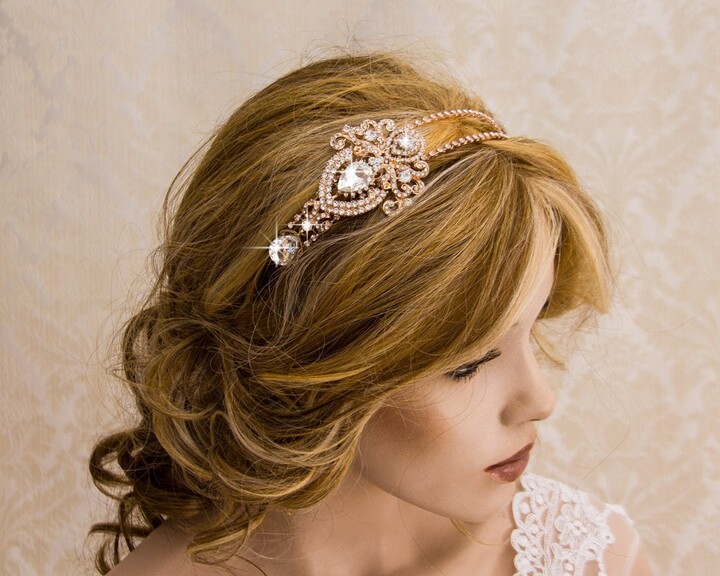 great gatsby daisy headpiece