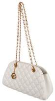 Thumbnail for your product : Chopard Quilted Leather Chain-Link Strap Shoulder Bag