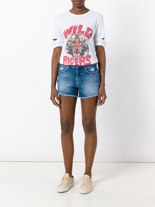 Zoe Karssen 'wild riders' print T-shirt - women - Cotton - XS