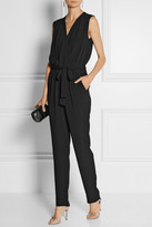 Thumbnail for your product : Diane von Furstenberg Rawena crepe de chine jumpsuit