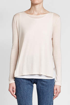 Majestic Jersey Top with Cashmere