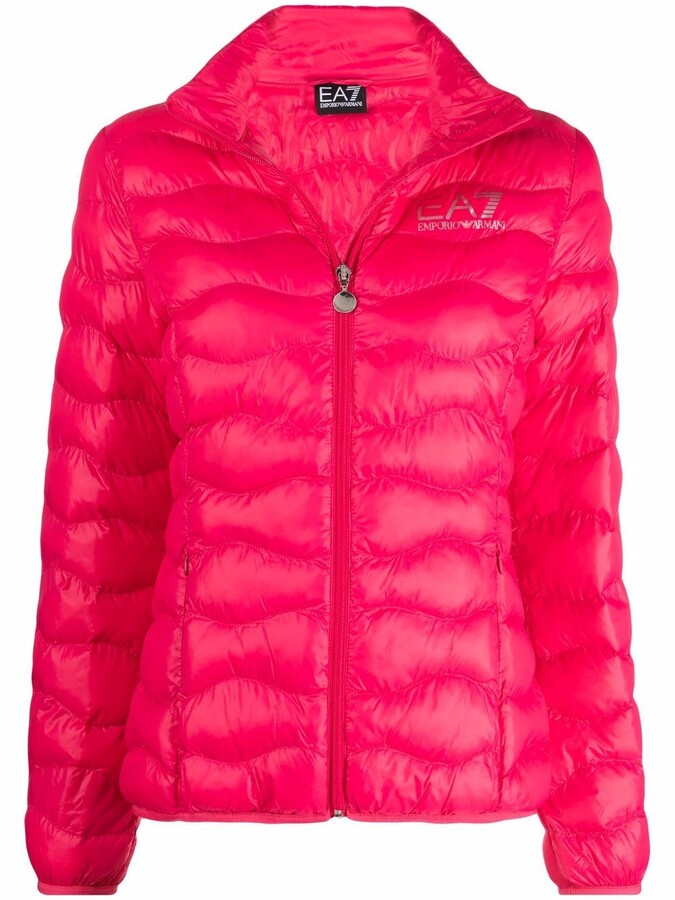 ea7 puffer jacket women's