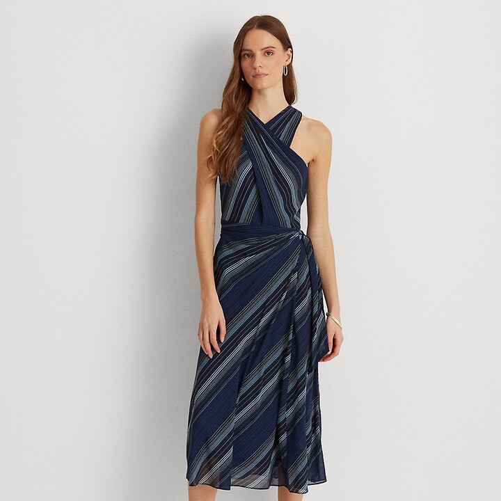 Ralph Lauren Navy Blue Dress | ShopStyle