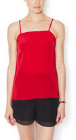 Thumbnail for your product : Cynthia Rowley Crepe De Chine Trapunto Camisole