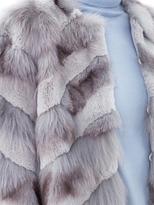 Thumbnail for your product : Matthew Williamson Patchwork fur coat