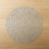 Thumbnail for your product : CB2 Chilewich ® Petal Silver Cutout Placemat