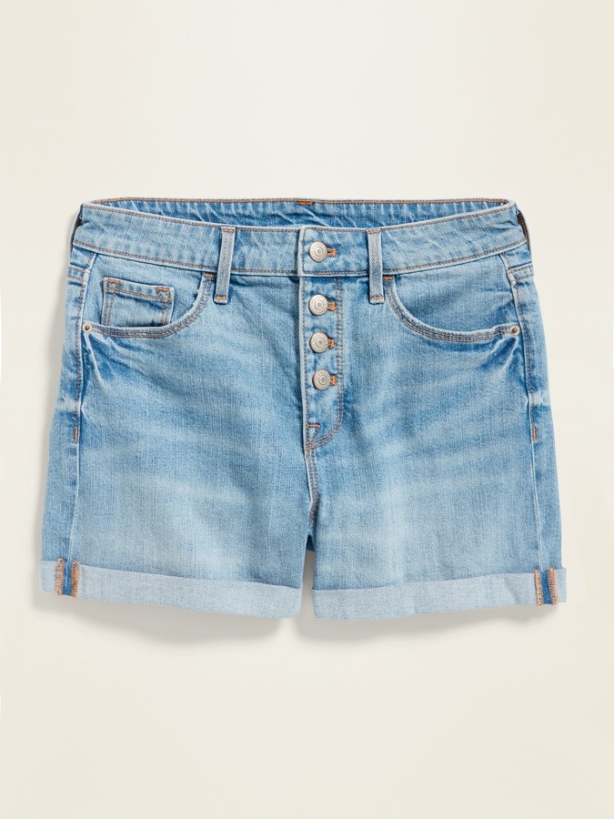 5 inseam jean shorts