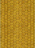 Thumbnail for your product : East Urban Home Geometric Yellow Area Rug