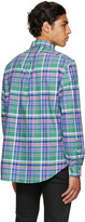 Thumbnail for your product : Polo Ralph Lauren Green Plaid Oxford Shirt