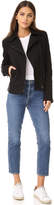 Thumbnail for your product : James Jeans Ponte Combo Motorcycle Jacket