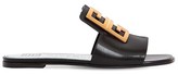 Thumbnail for your product : Givenchy 10mm 4g Leather Slide Sandals