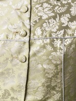 Thumbnail for your product : Romeo Gigli Pre-Owned SS 1997 floral jacquard coat