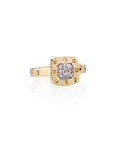 Thumbnail for your product : Roberto Coin Pois Moi Pave Diamond Ring, Yellow Gold