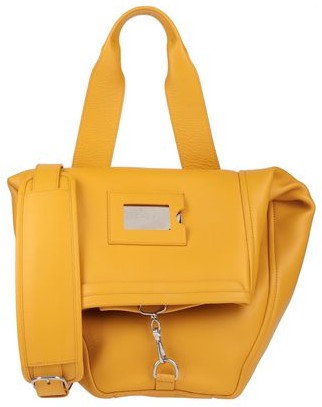 balenciaga yellow purse