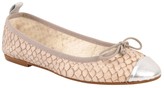 Thumbnail for your product : Patricia Green Paris Faux Python Leather Flat