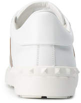 Thumbnail for your product : Valentino White Gold Open sneakers