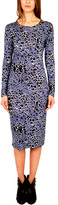 Thumbnail for your product : Derek Lam 10 Crosby Peri Printed Long Sleeve Dress
