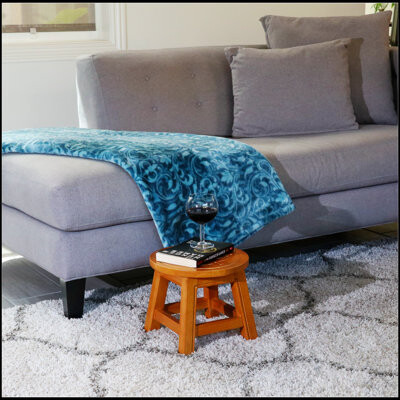 Latitude Run Intricately Carved Wooden Step Stool Durable and Stylish for Home Use with Multiple Designs and Finishes