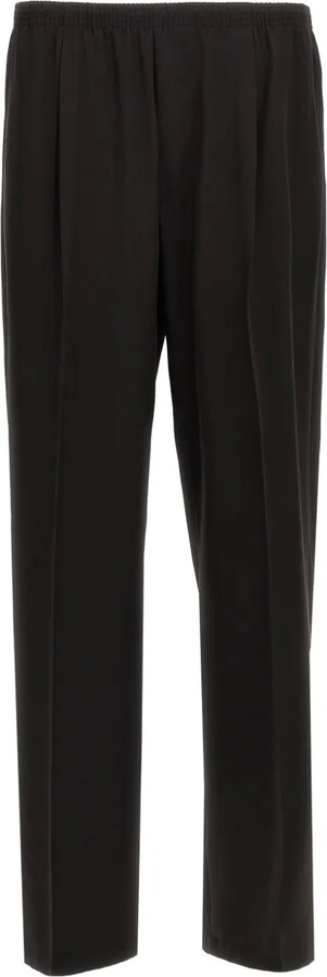 Cellar Door Ezio elastic-waistband trousers