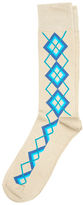 Thumbnail for your product : Perry Ellis Bold Argyle Sock