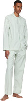 Thumbnail for your product : Tekla Off-White Organic Cotton Pyjama Pants