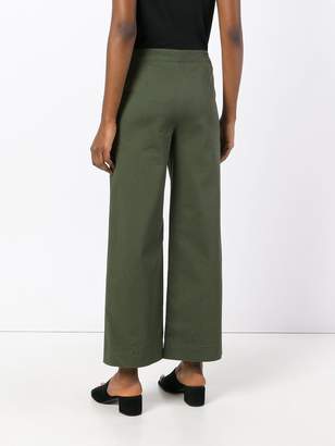 Theory wide leg trousers